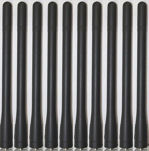 10 x antena de radio bidireccional VHF 146-162MHz helicoidal para Kenwood KRA-26M TK-260 TK-270 TK-272G TK-280 TK-290 TK-2100 TK-2102 TK-2140