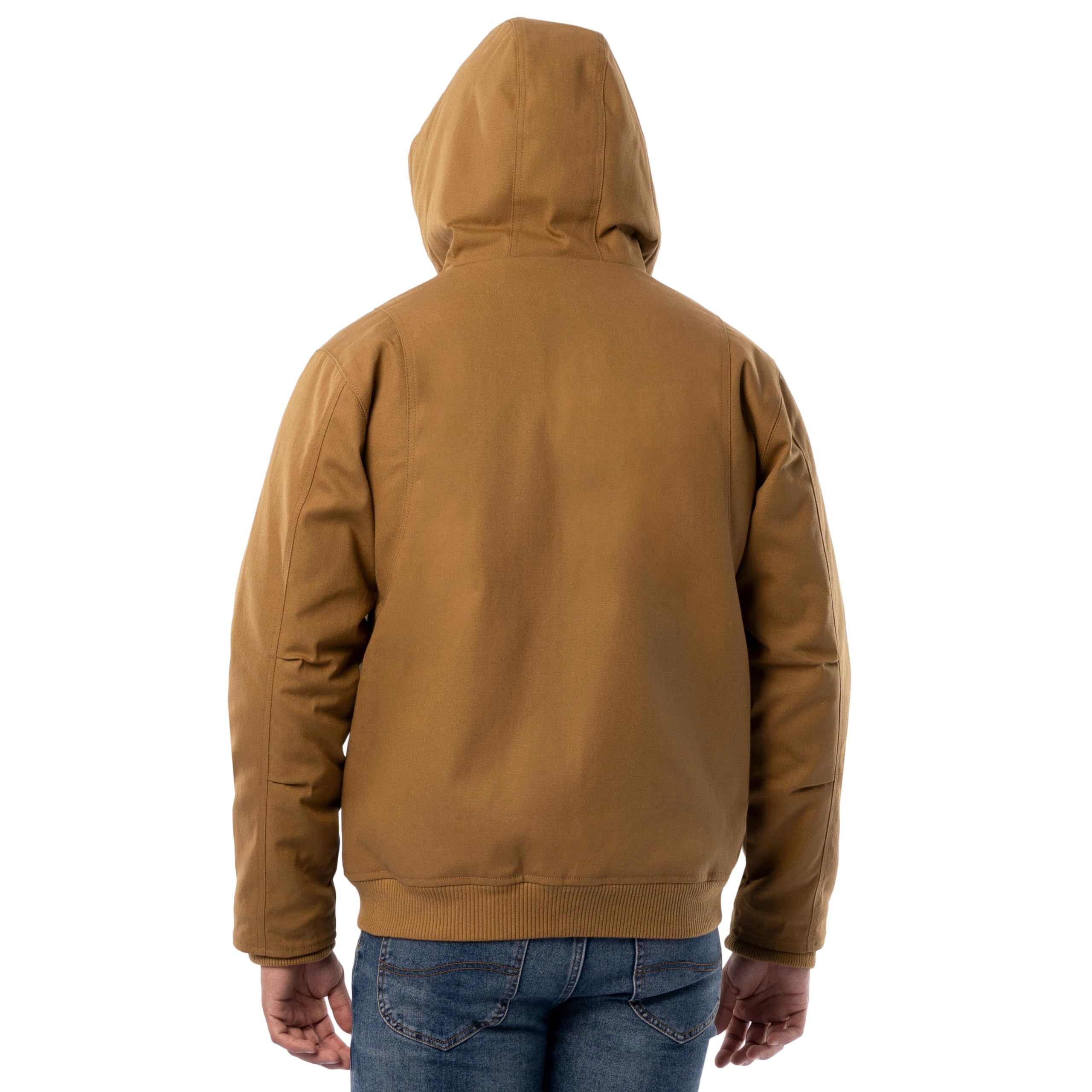 Wrangler Chaqueta Con Cremallera Completa Forrada de Sherpa de Pato Chaqueta Hombre
