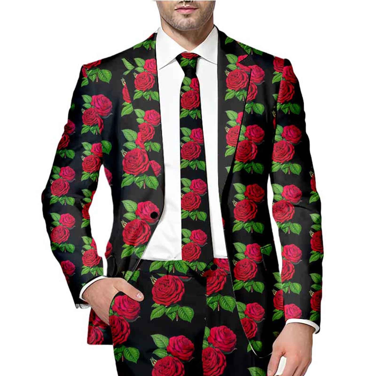 Costume vert homme cadeau de Saint-Valentin romantique - 5