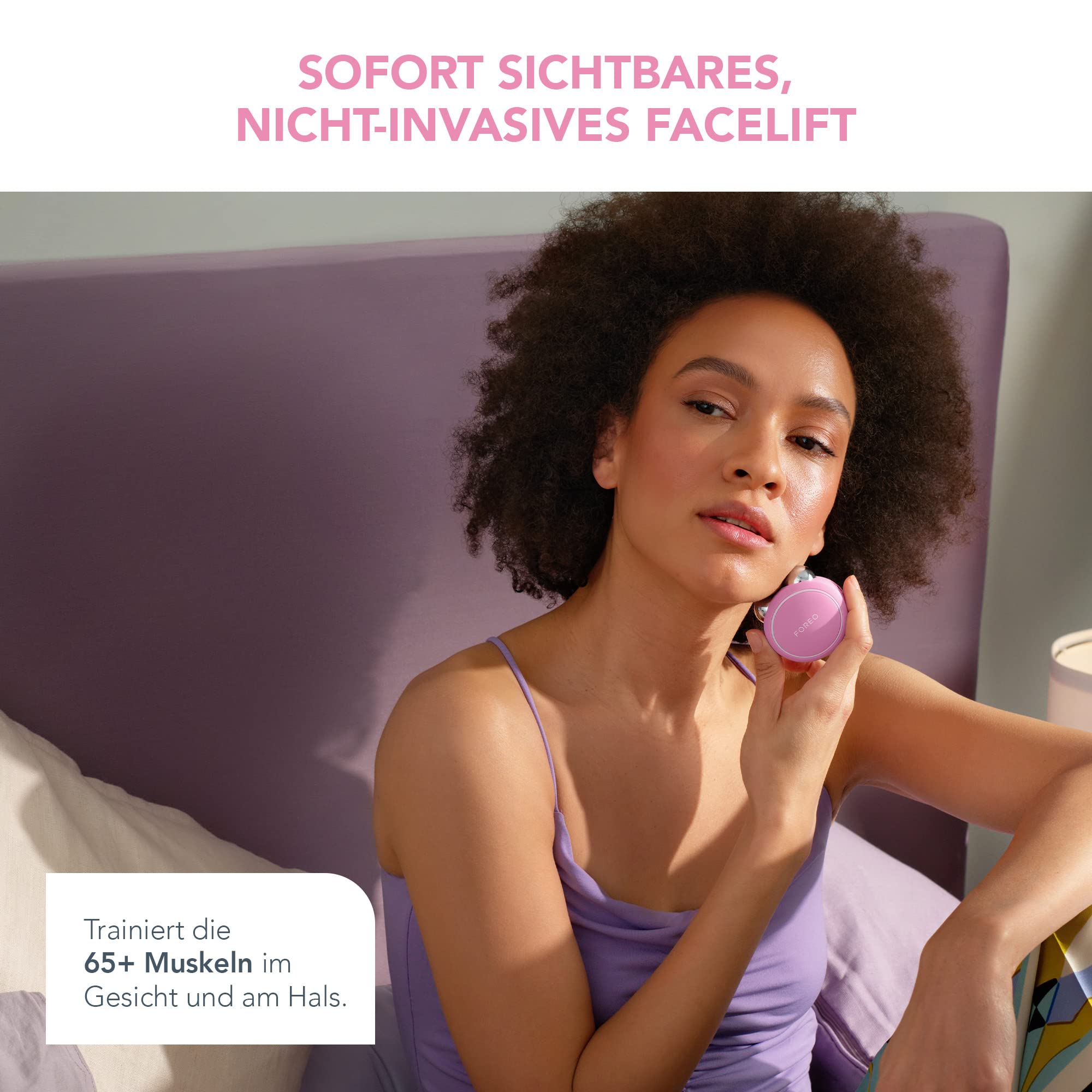 BEAR mini + Supercharged Triple-Action Straffungsserum 30 ml Set | Mikrostrom-Gesichtsgerät, Gesichtsmassagegerät, Straffungsserum, Hautpflege, Gesichtstoning, Anti-Aging, Falten, Reise