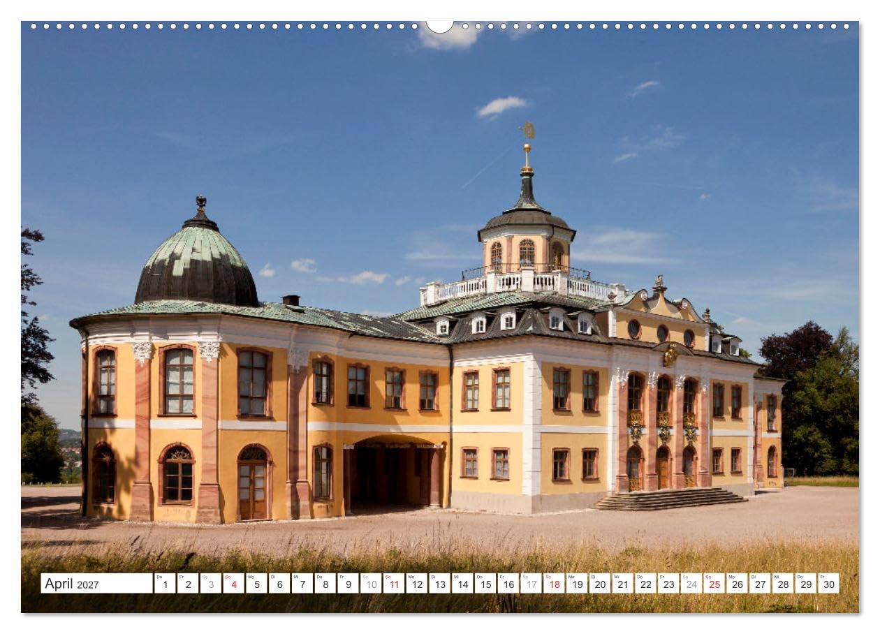 Thüringen - Weimar (Wandkalender 2027 DIN A2 quer), CALVENDO Monatskalender: 12 Monate mit der wunderbaren Stadt Weimar in Thüringen - die Stadt der ... Bundesland Thüringen. (CALVENDO Orte)