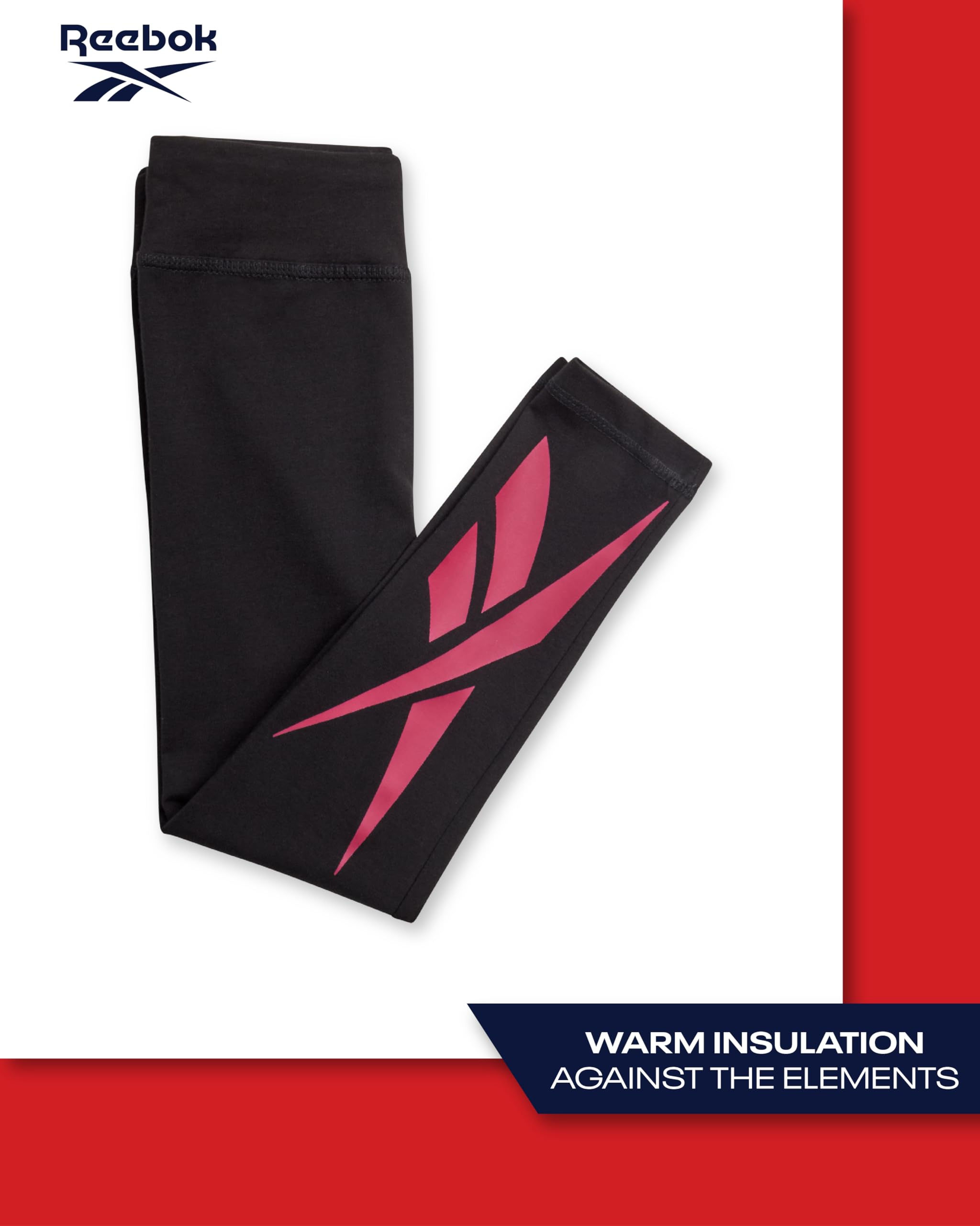 Reebok G Tod Ls Ss T Leg 3p Conjuntos de pantalones Bebé-Niñas