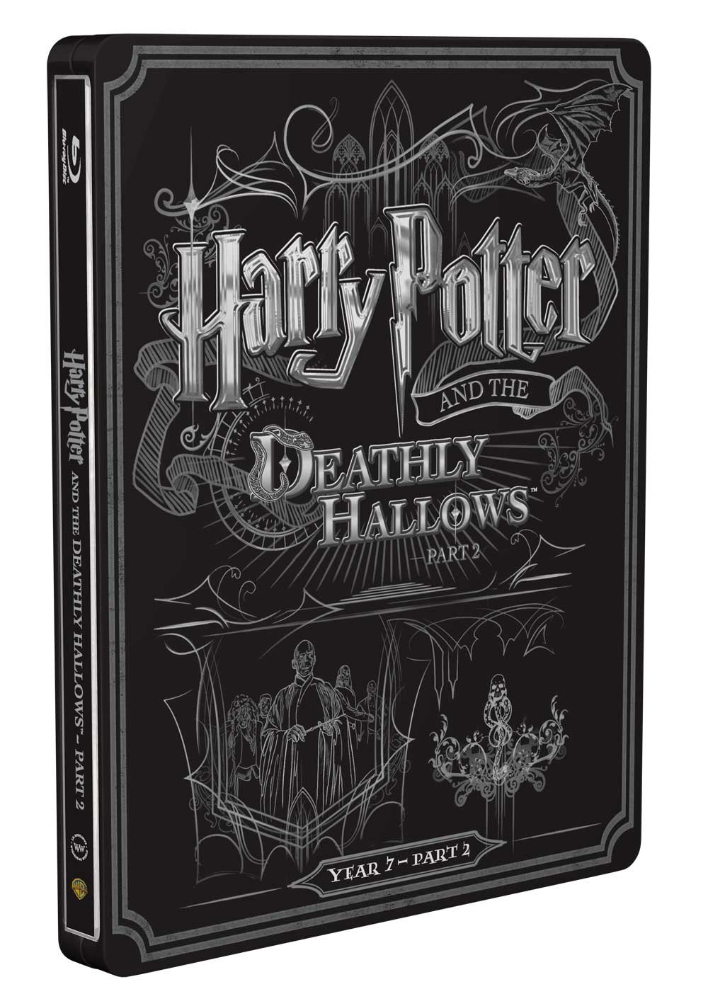Harry Potter y las Reliquias de la Muerte Parte 2 Blu-ray Regalo para Fans
