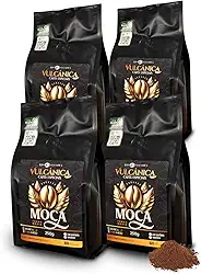 Café Especial Moido 1kg Torra Média - Microlote Moca Região Vulcânica
