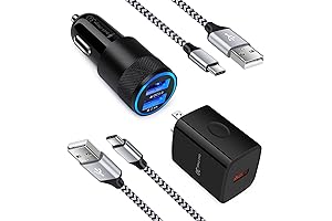 USB-C Fast Car Charger for Samsung Galaxy S8 Plus and More