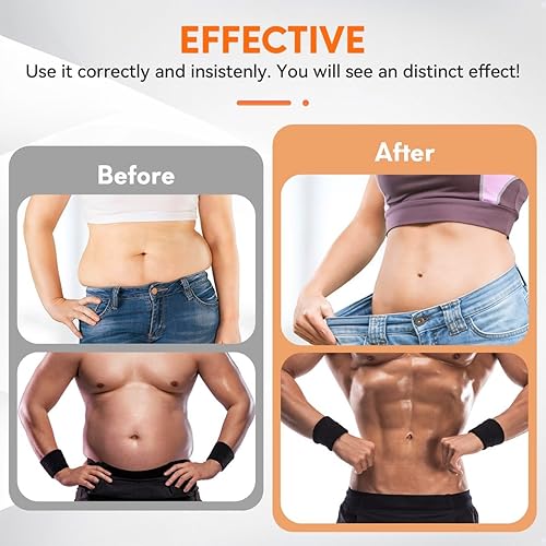 Miniatura 8 de Estimulador muscular electrónico; estimulador de abdominales, máquina muscular para abdomen/brazos, recargable por USB para fitness, entrenamiento