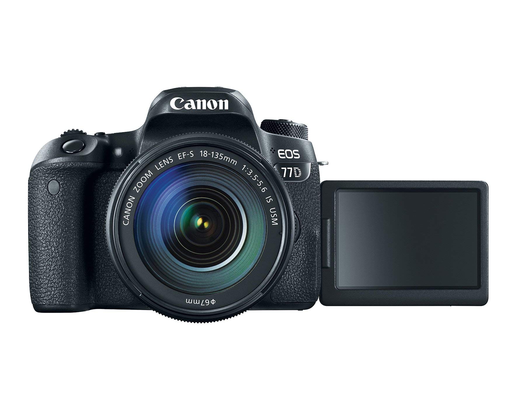 Amazon.com : Canon EOS 77D EF-S 18-135 IS USM Kit (Renewed