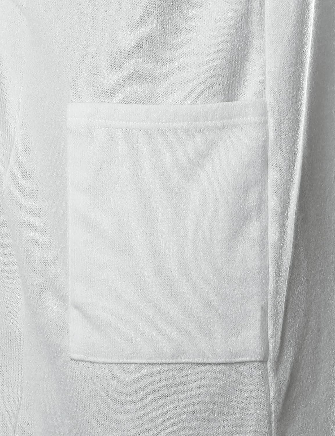 GIVON Mens Hooded Cardigan Ruffle Shawl Collar Drape Cape Overcoat with Pockets & Oversized Hood - Image 4