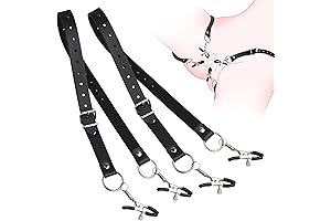 Nipple Clamps with Chain Stainless Steel Breast Clamps Body Breast Clip Body...