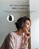 Vista 7 de Belkin SoundForm Surround Bluetooth Over-Ear Headphones - Environmental Noise Cancelling Headphones - Wireless w/ 60H Playtime & Soft Ear Cups for