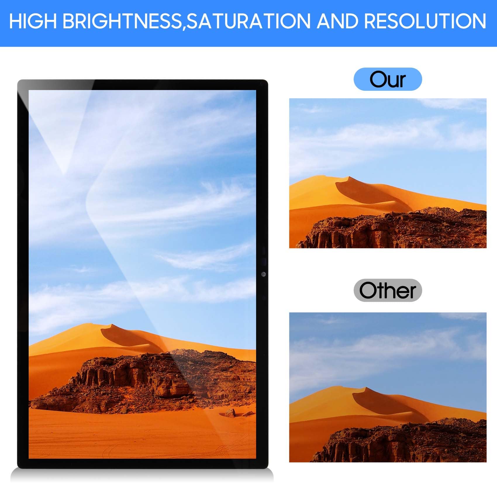 Écran Tactile De Remplacement Pour Lenovo IdeaPad Duet 5 12IAU7 - LCD + Digitalizer - Kit De Réparation Avec Outils