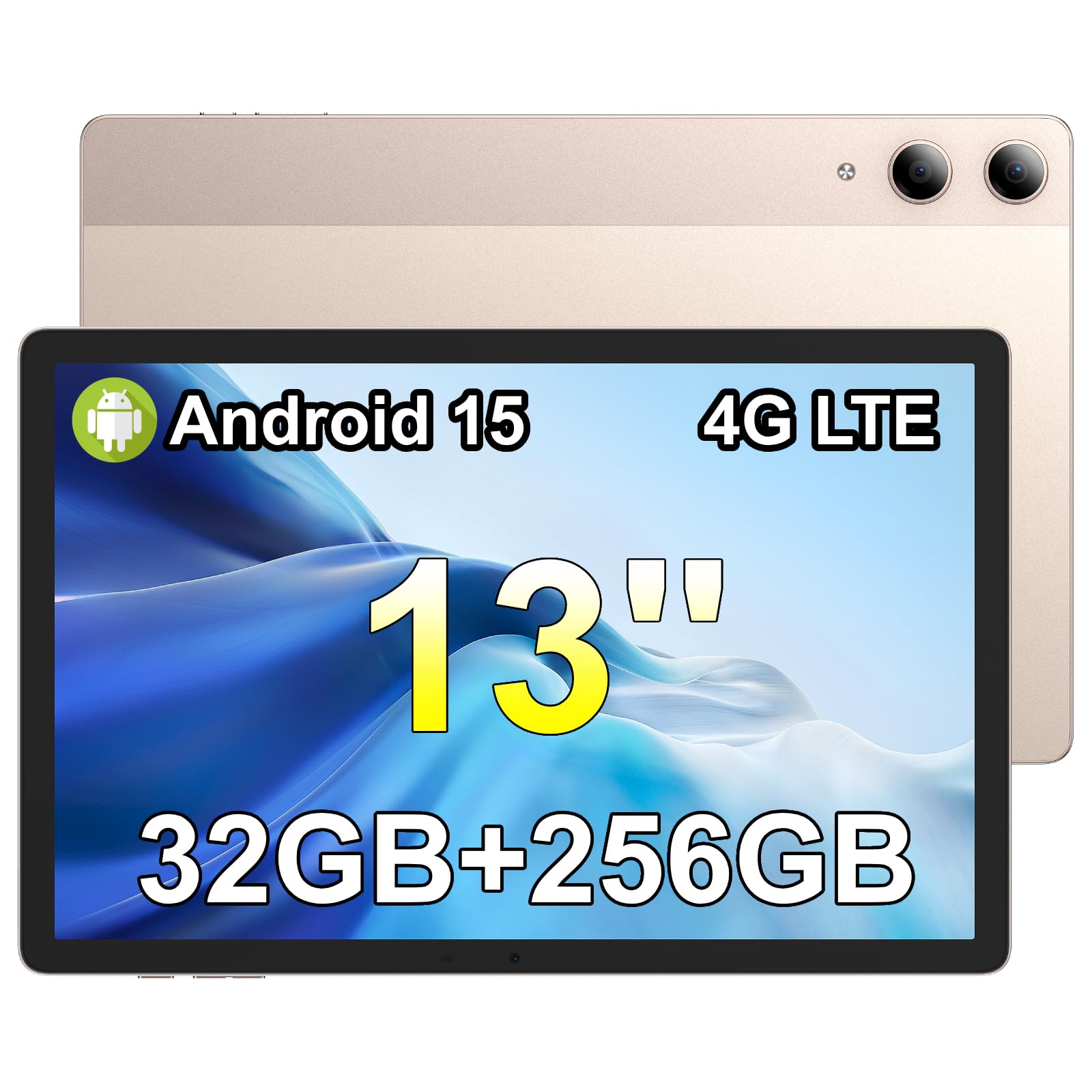 Android15 タブレット 13インチ 32GB+256GB キーボード付き