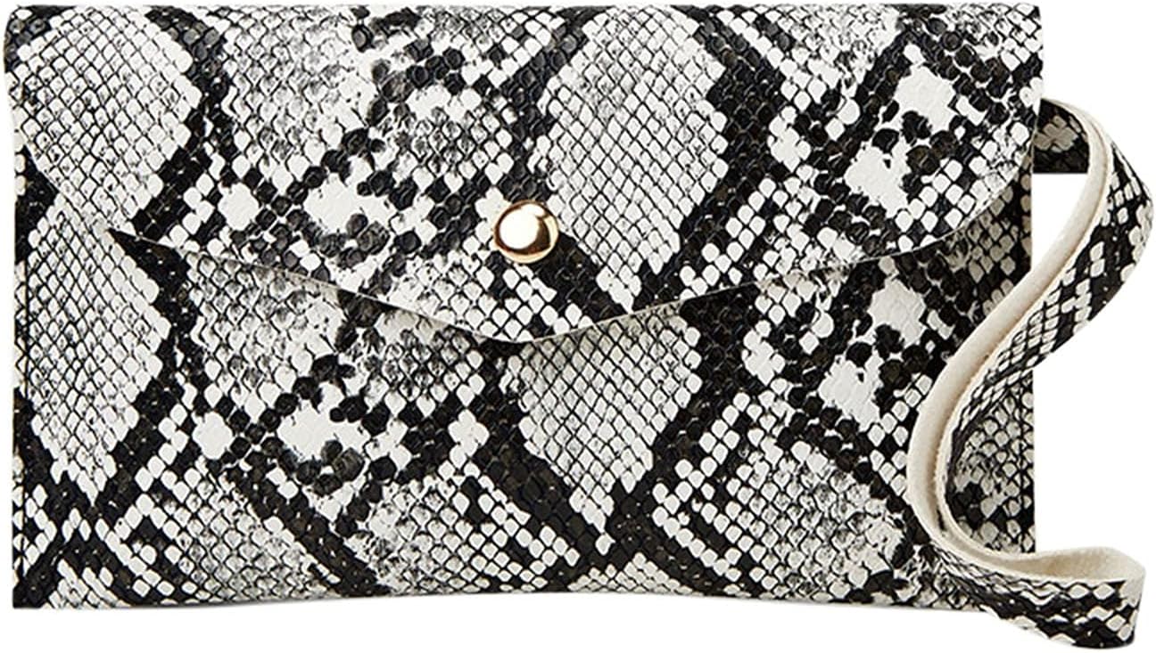 Gradient Printed Phone Gradient Coin Snake Clutch Cow Mobile Women's