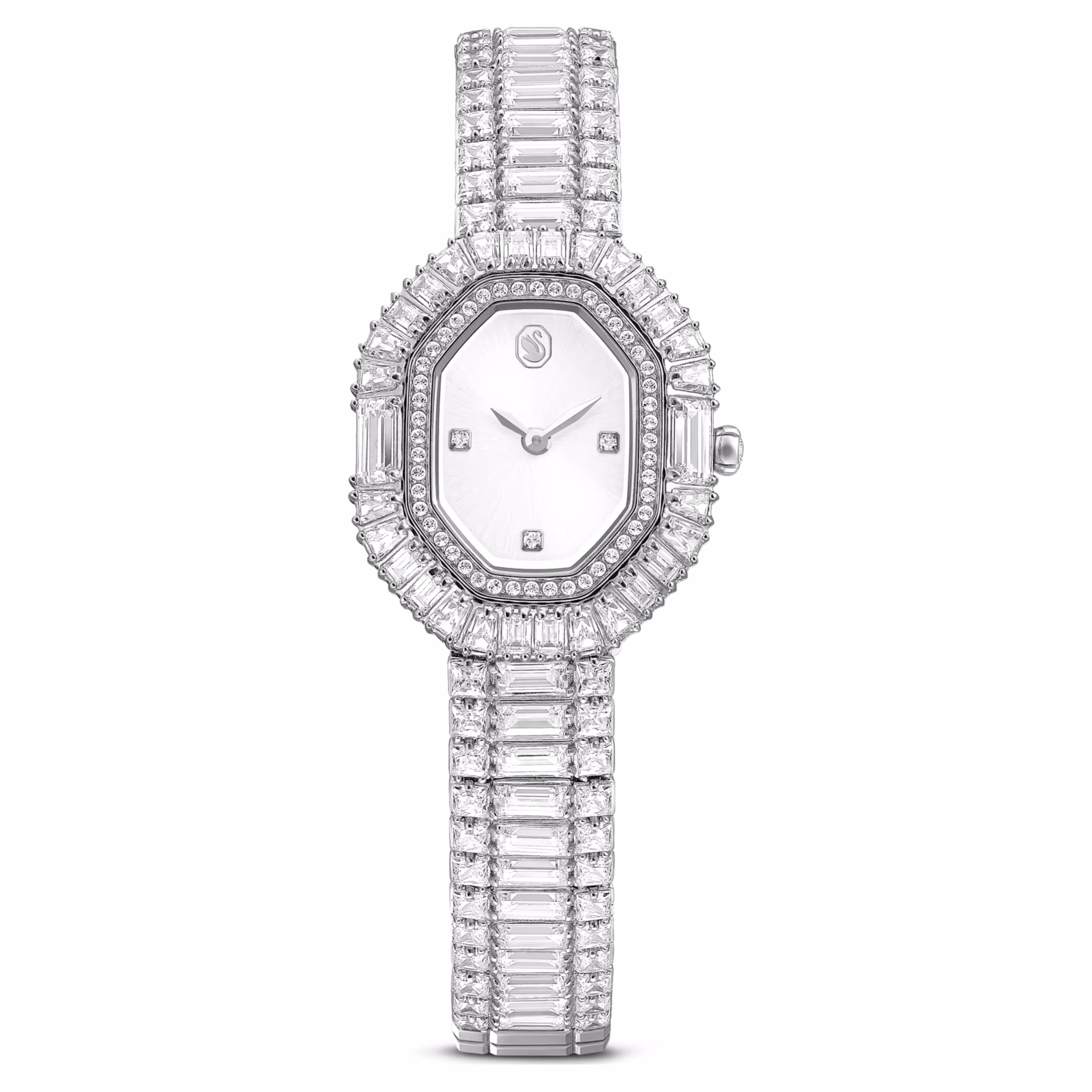Swarovski Montre Matrix Octagon 5724516 – Montre pour femme, argenté