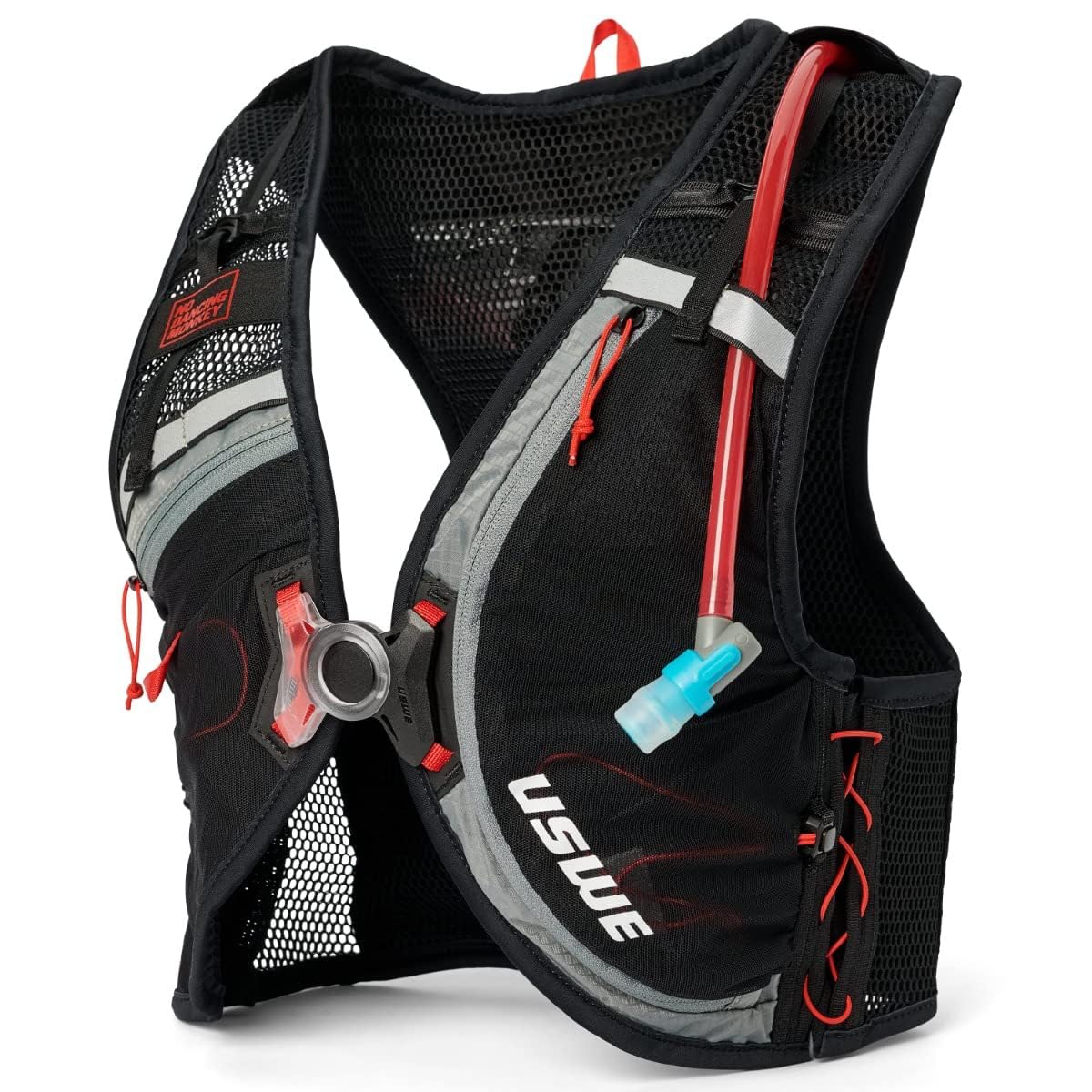 USWE Rush 8L Bike Hydration Vest - Zachowaj nawodnienie i wygodę podczas najdłuższych przejażdżek, regulowane paski dla mężczyzn i kobiet