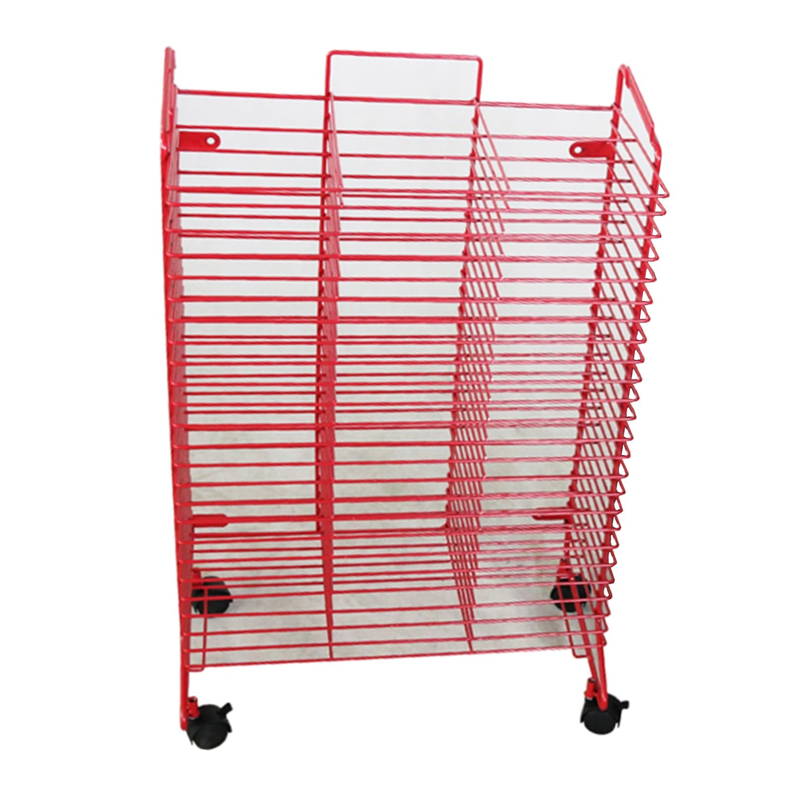 Aioneer Art Drying Rack, Mobile Metal Drying Rack, Stack Rack for Drawings, for Classrooms, Art Studios and Homes