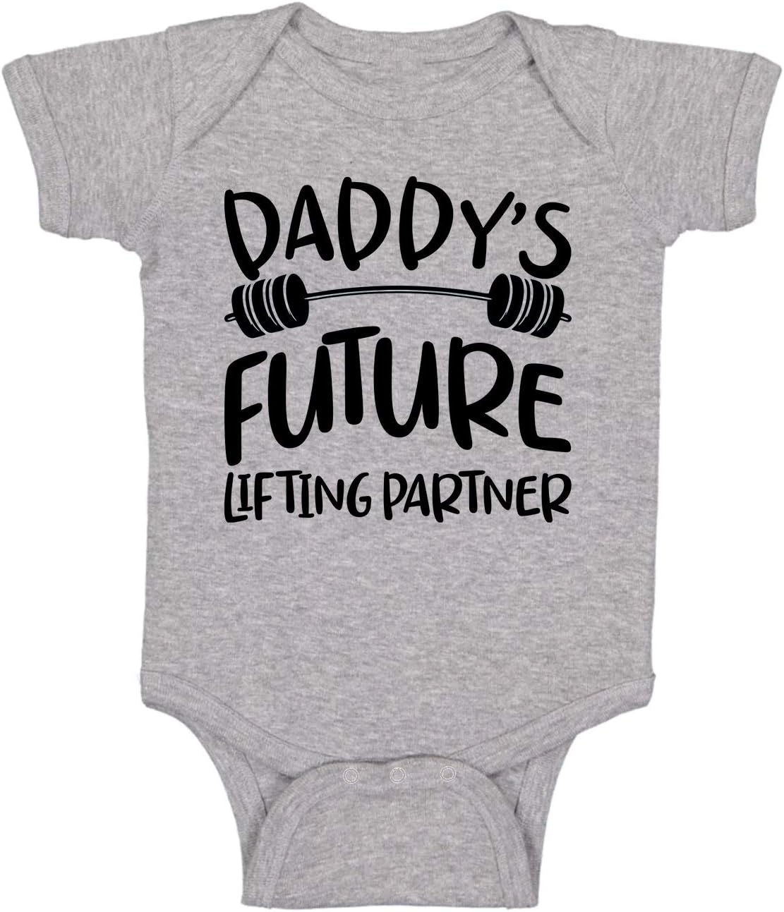 Daddy's Future Lifting Partner - Funny Baby Essentials Bodysuit - Baby Girl Clothes Boy Romper