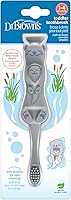 Vista 14 de Cepillo de dientes de Dr. Brown's para bebés y niños pequeños - Cocodrilo, libre de BPA - Edad 1-4 años