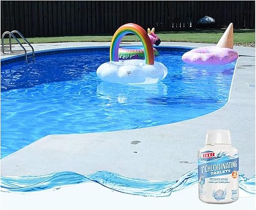 Miniatura 3 de HTH 42007 - Tabletas de cloro para piscina, de 1 pulgada, 2.2 kg, Nuevo empaque