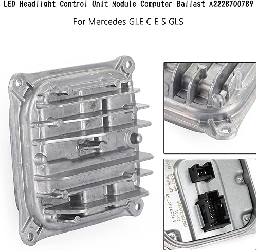 Miniatura 4 de Módulo de control de faros LED para computadora A2228700789 para GLS/ GLS350 / GS450 / GLS 550 / GLS63 AMG 2017