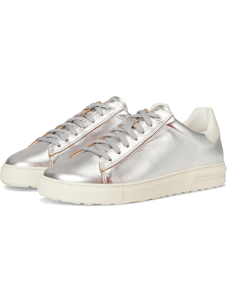 Silver Birkenstock Bend - Leather (Women)