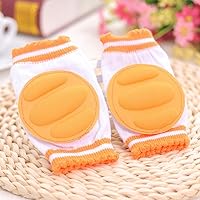 Vista 6 de 3 pares de rodilleras para gatear Protector de seguridad ajustable transpirable impermeable, rodilleras elásticas para bebés, niños pequeños