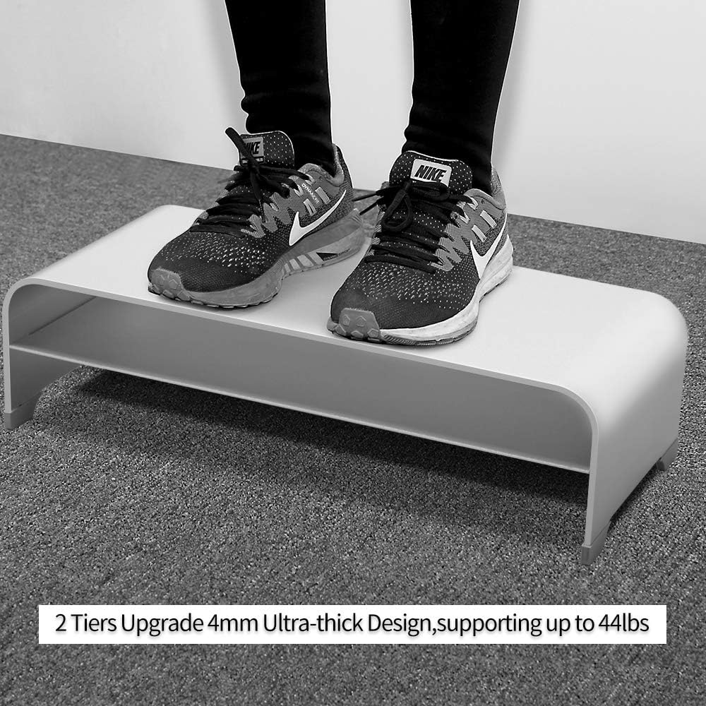 Exсluѕіvе Dіѕсоunt 60% Prісе 2 Tiers Aluminum Monitor Computer Stand Riser (2 Tiers 19.7x8.7x5.12 inch Large)