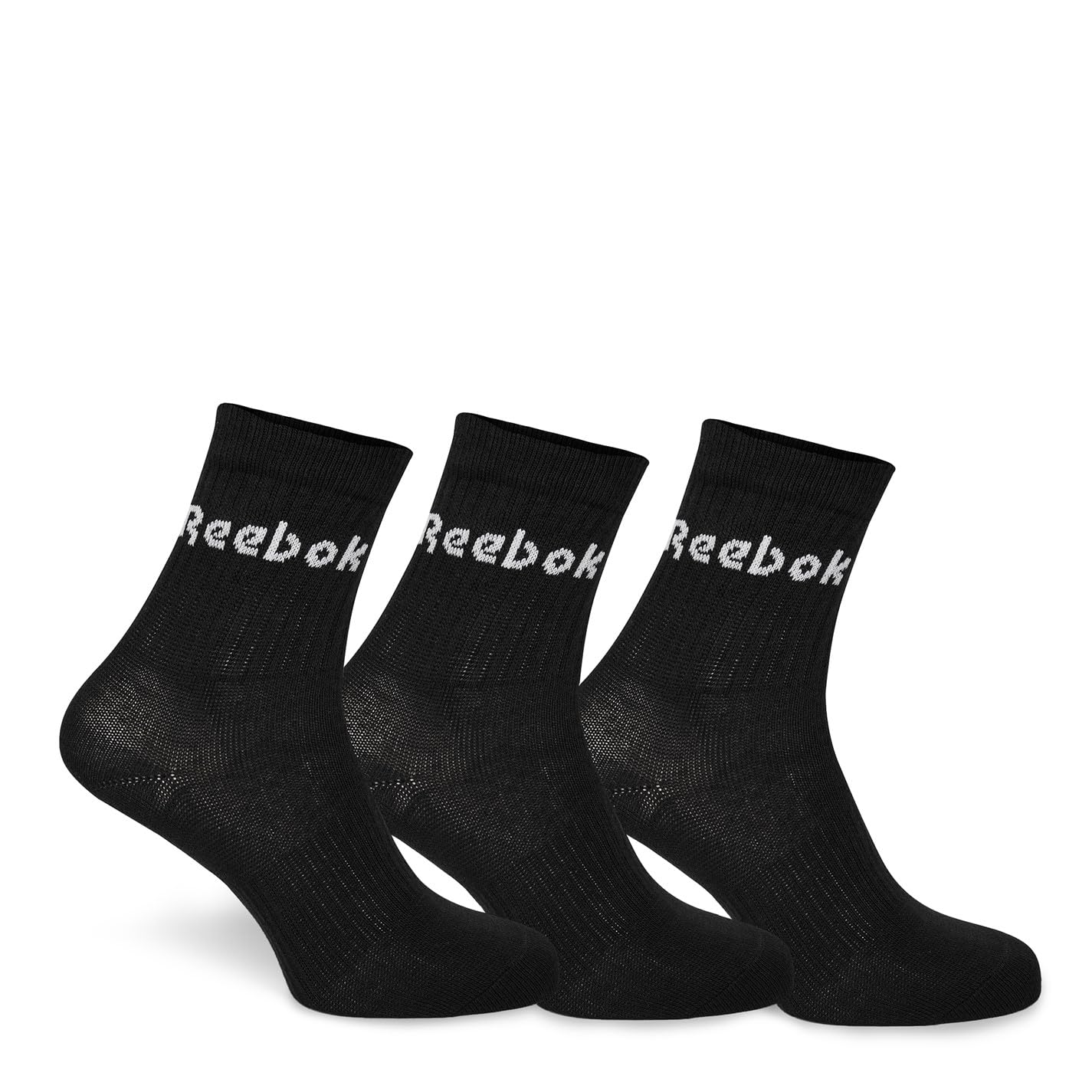 ReebokUnisex Active Core 3 Pairs Crew Socks