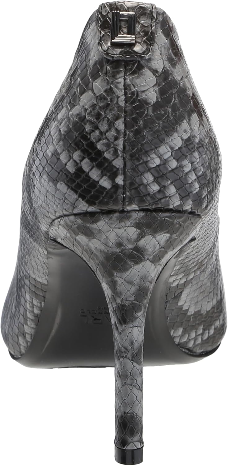 Karl Lagerfeld Women's Royale Snake Textured Pointed Toe Dress Pump - Image 3