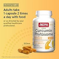Vista 7 de Jarrow Formulas Fitosoma de curcumina 500 mg - 60 cápsulas vegetales - Formulado con Meriva - Soporte antioxidante - Sistema de entrega de absorción