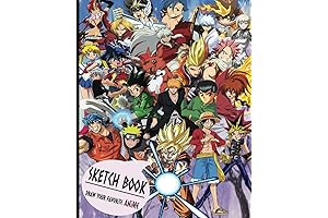 Anime Artist Sketchbook: Unleash Your Creativity with 110 Pages of Drawing Magic