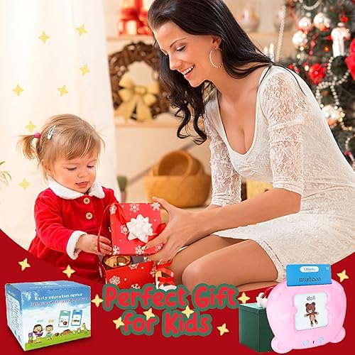 Miniatura 6 de Juguetes para niños pequeños, tarjetas didácticas en español, 224 palabras visuales, juguetes de terapia del habla de bolsillo, tarjetas flash