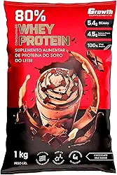 Whey Protein (80% Proteína Concentrado) - (1KG, Chocolate Milk Shake)