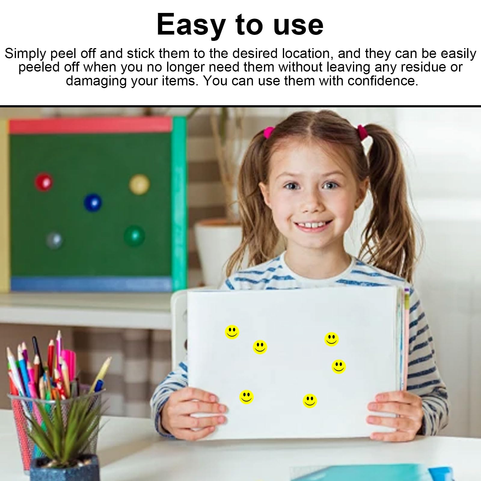 2400 Adesivi Rotondi Colorati - 10 Colori, Per Scuola, Ufficio, Ricompense Bambini - Foto 6