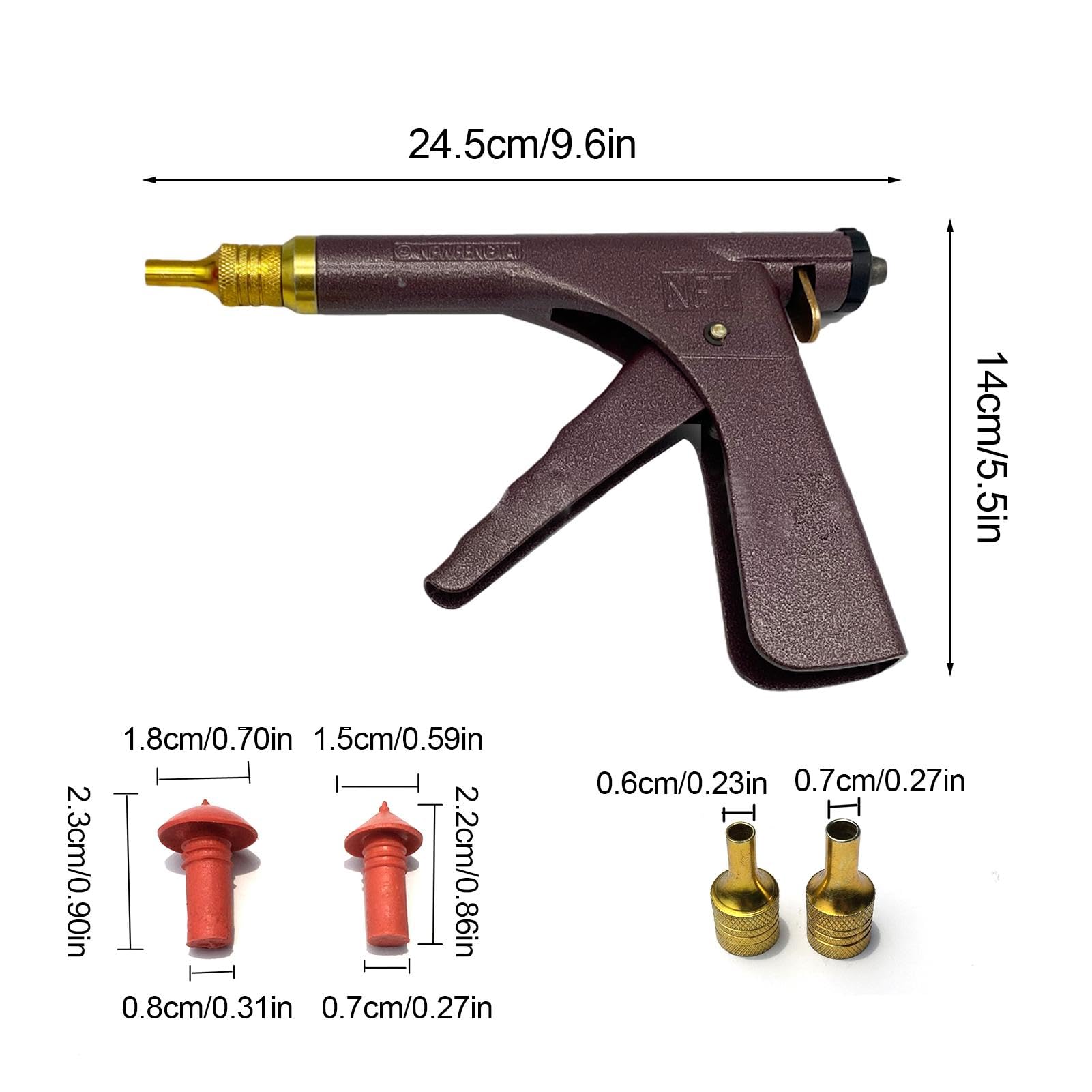 Reifendübel Reparaturset - Tubeless Reifenreparatur Reifenpunktion Reparaturset | Reifendübel Reparaturset Quick Fix Tool Pilzstopfen Kit Tragbare Tubeless Tire Punk Reparaturset