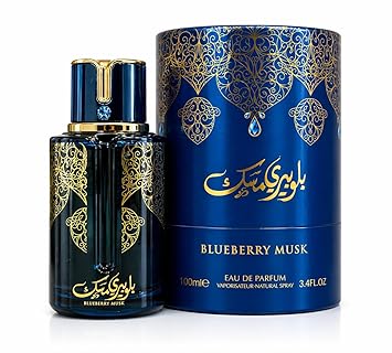 9 OCLOCK BlueBerry Musk Unisex Perfume, Long Lasting Cologne for Men and Women 3.4 Fl. Oz. Eau de Parfum Natural Spray
