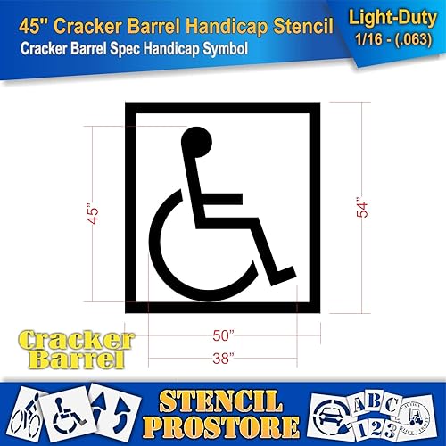 Miniatura 6 de Plantillas para venta al por menor, barril para galletas, 45 pulgadas, plantilla para minusválidos, 50 x 54 pulgadas