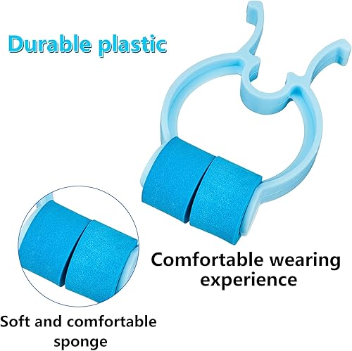 Miniatura 10 de Clips de tope de nariz, clips de tapón nasal de espuma de plástico para emergencia o accidente