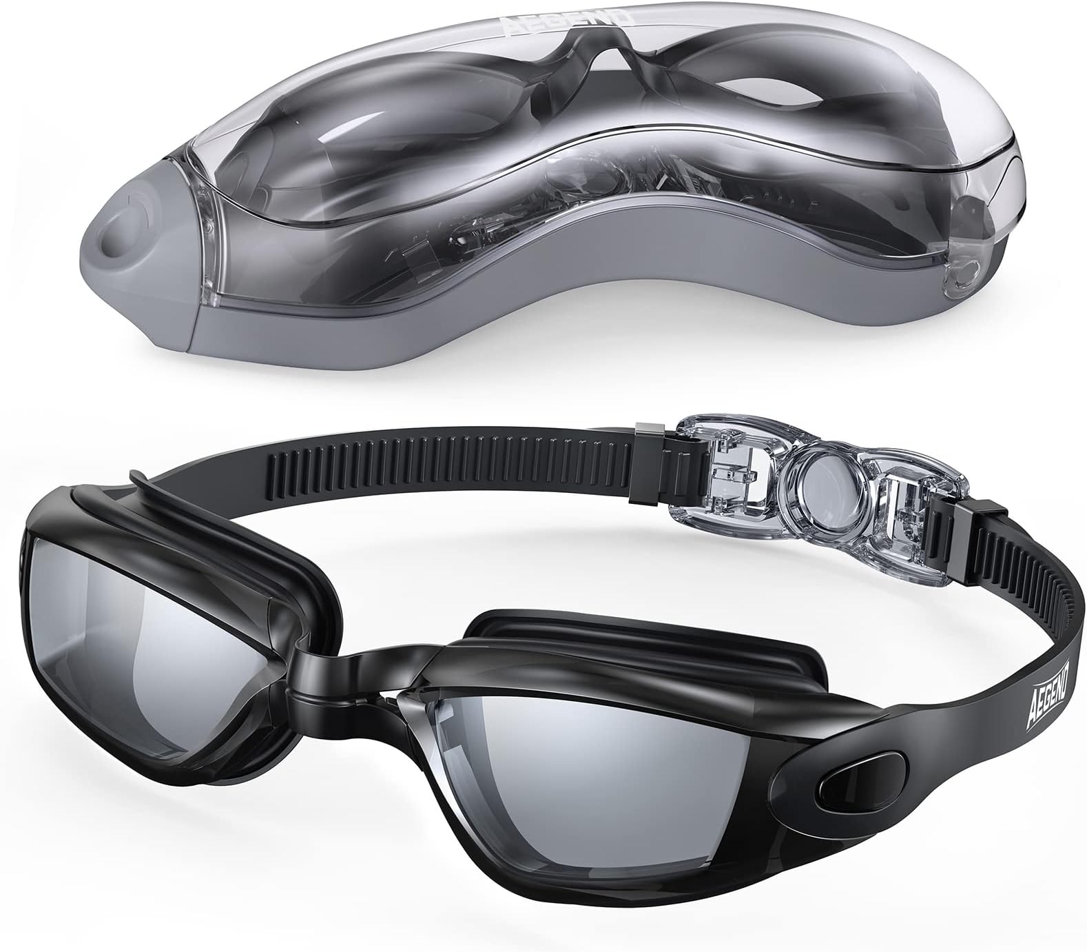 Aegend Swim Goggles, Swimming Goggles No Leaking Full Protection Adult Men Women Youthโฆ