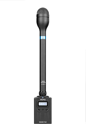 Miniatura 6 de Movo wxlr848-Channel UHF transmisor XLRMicrófono plug-in inalámbrico para el sistema de wmic80Wireless