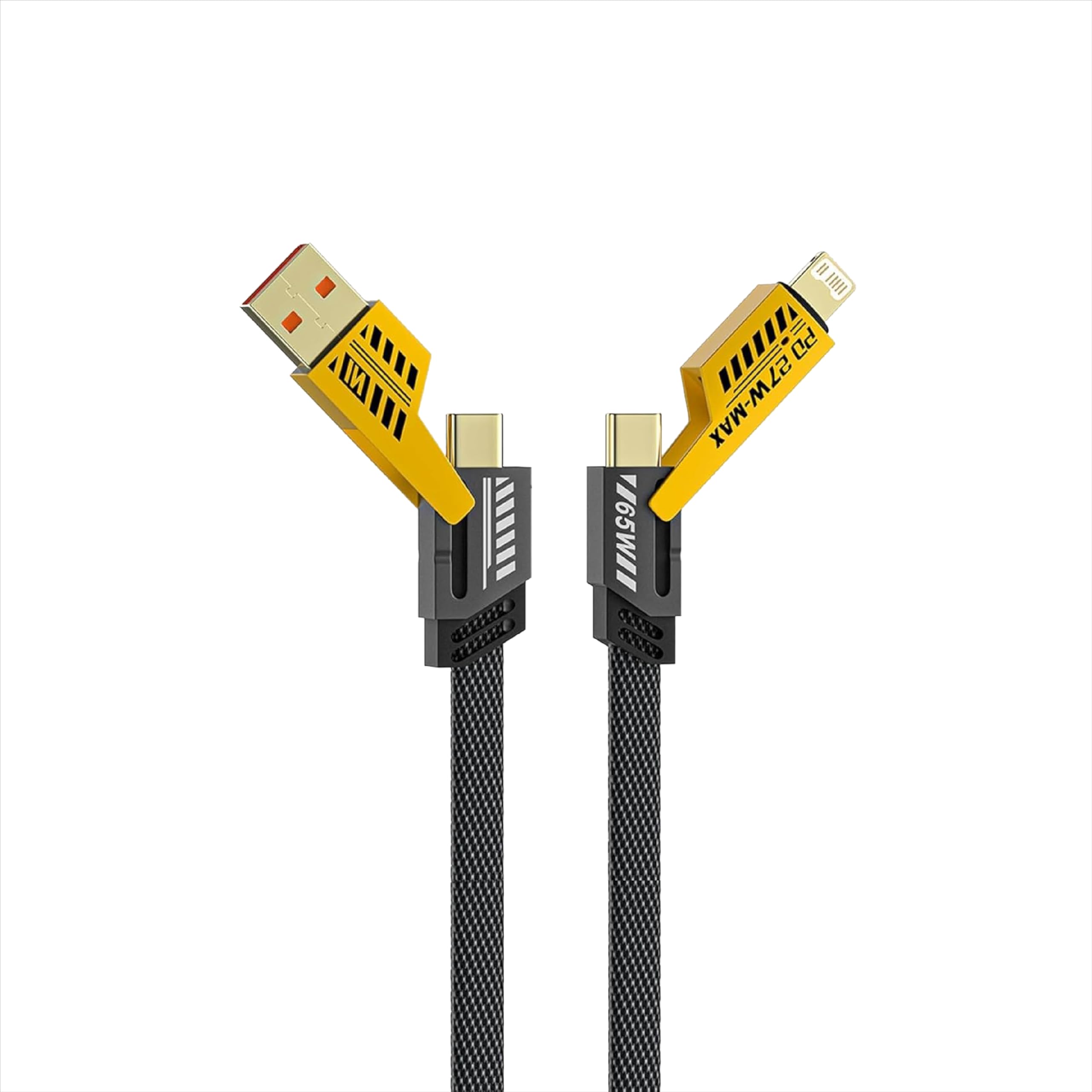 See full amazon price history chart for VOOXE 4 in 1 Fast Charging Data Cable 1.2m 65w Nylon Braided Magnetic A Port To Type C | Iphone-Cable To USB,USB To C Type,USB A To Iphone Cable, Type C to Laptops (Multipurpose) (1) VOOXE 4 in 1 Fast Charging Data Cable 1.2m 65w Nylon Braided Magnetic A Port To Type C | Iphone-Cable To USB,USB To C Type,USB A To Iphone Cable, Type C to Laptops (Multipurpose) (1) (B0DG8C59LY) Amazon Price History, Amazon Price Tracker