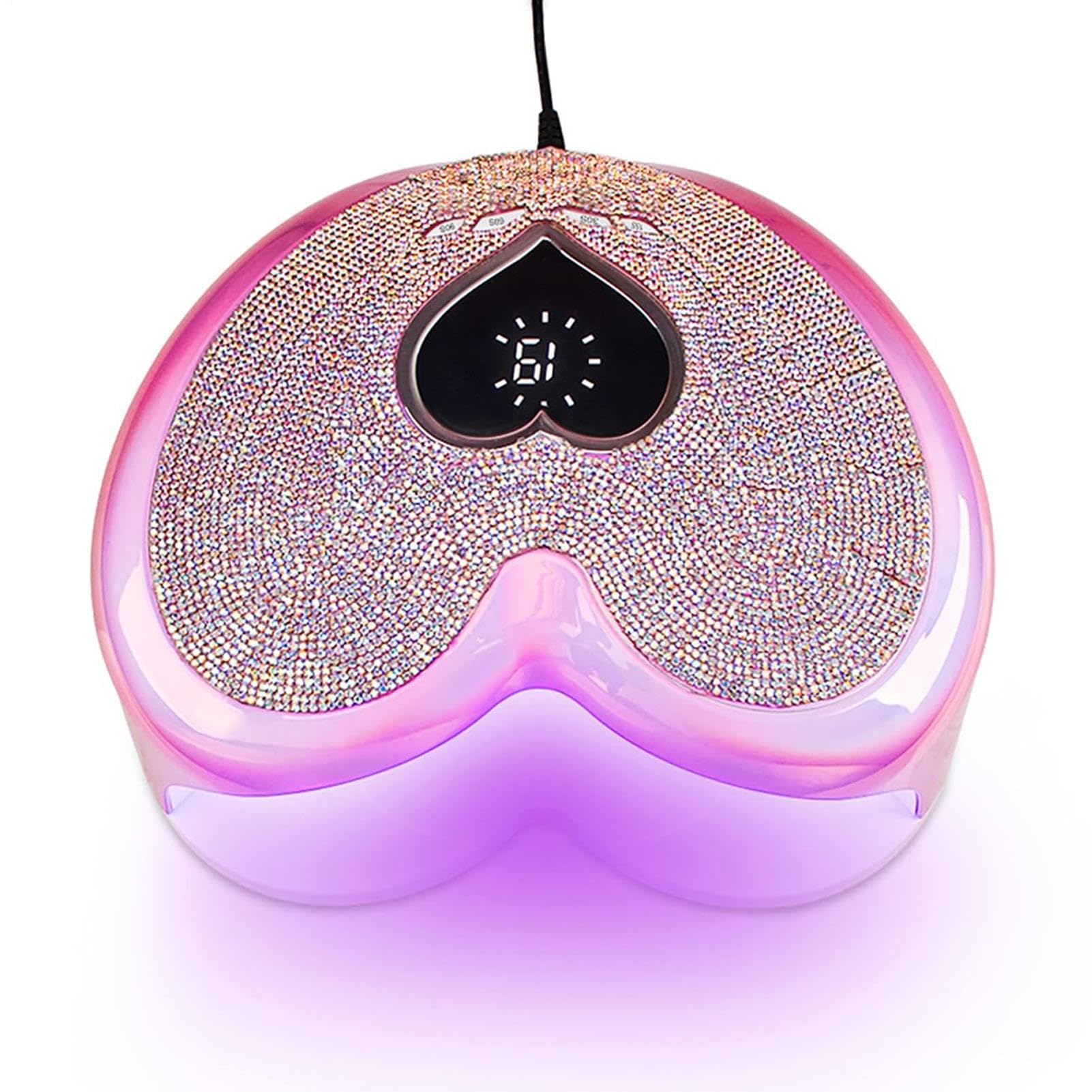 Lámpara Secadora de Esmalte de Uñas de 96W Secado Rápido con 39 LEDs