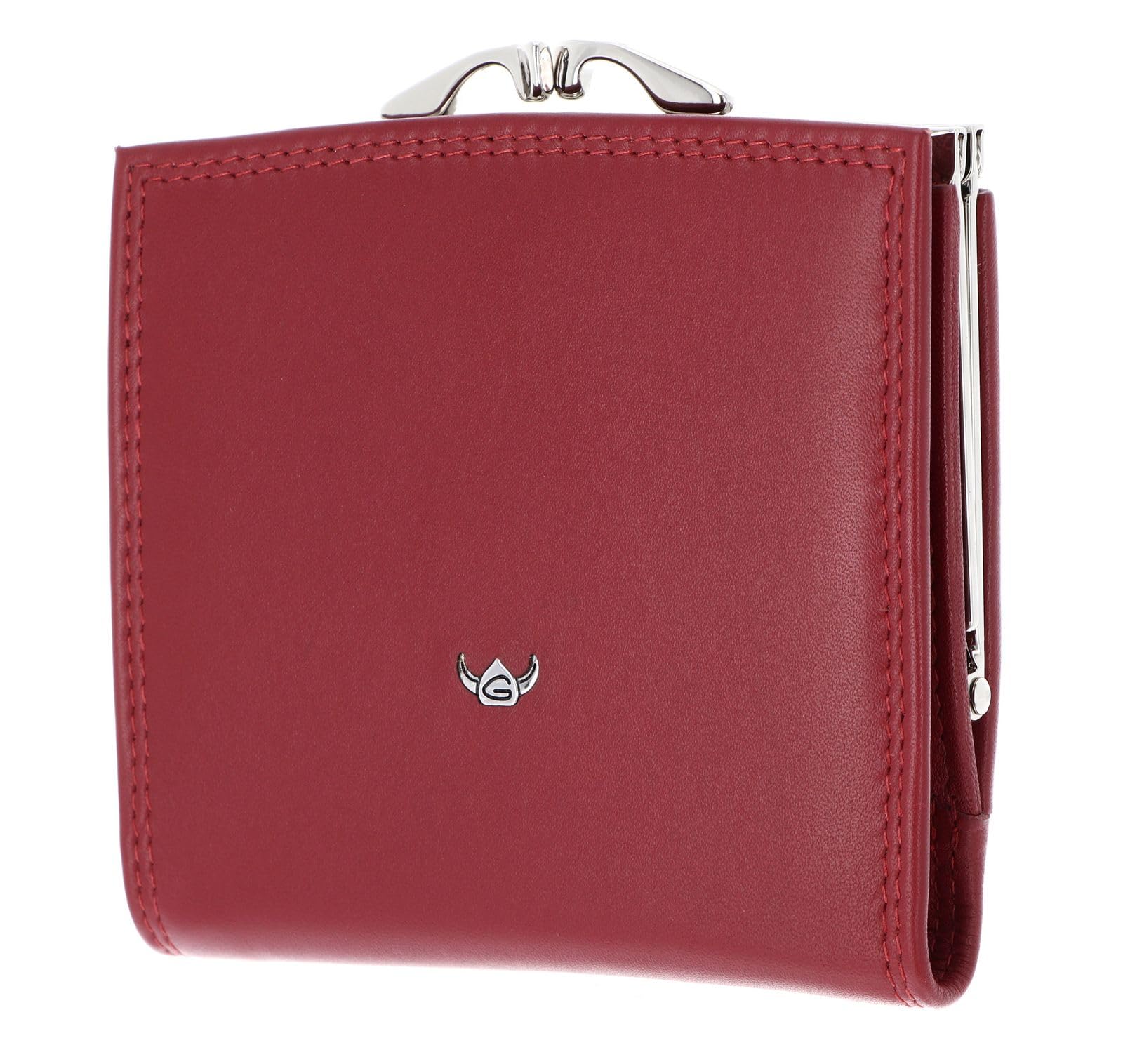 Golden Head Cuir Porte-Monnaie Polo RFID Protect Bügelbörse 2049 Rot Rouge foncé