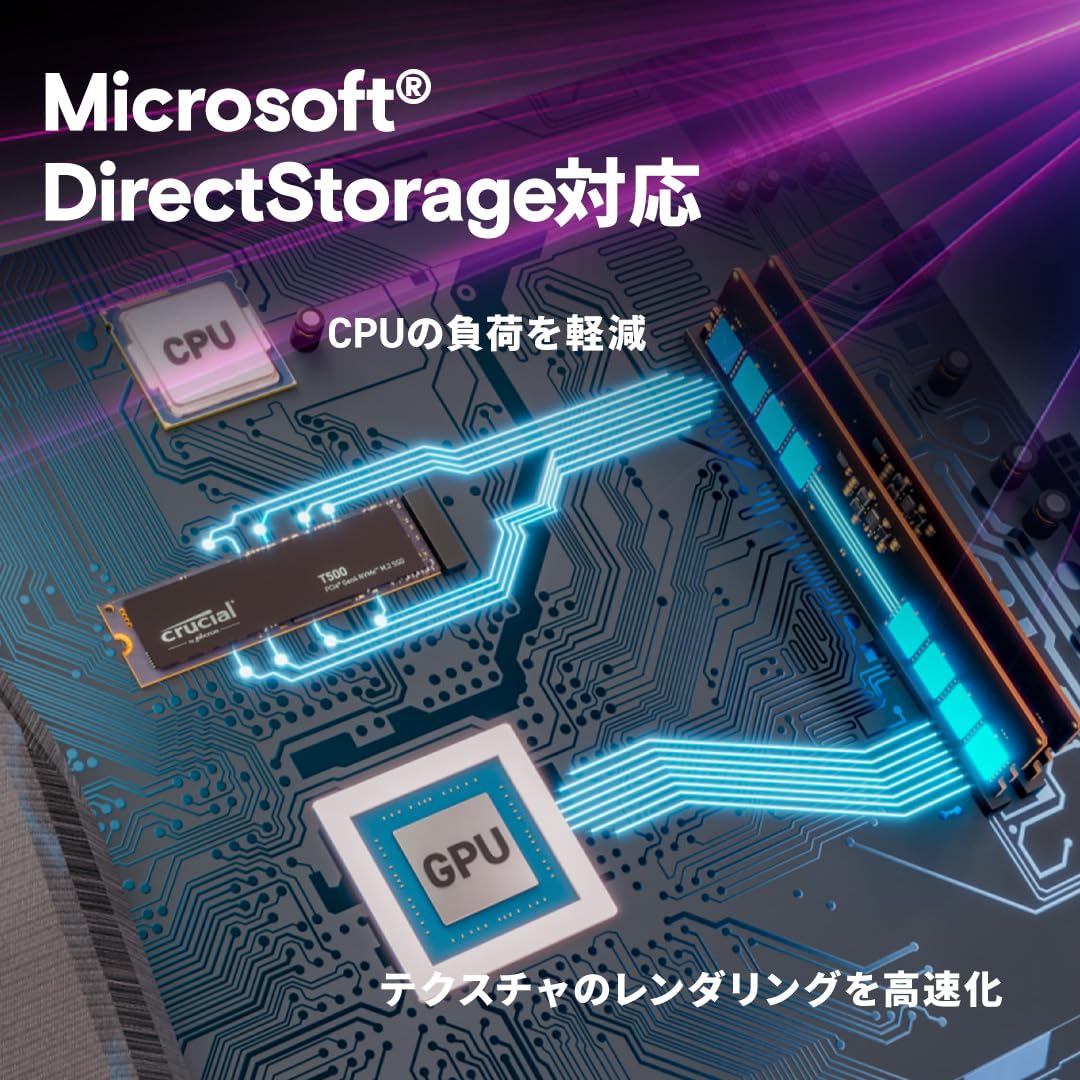 Amazon | Crucial(クルーシャル) T500 【新型PS5 / PS5動作確認