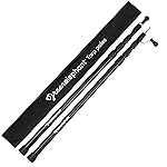 Green Elephant Camping Tarp Poles - Adjustable Aluminum Telescoping Tent Poles for Tarps, Canopy & Awning - Heavy Duty Collapsible Pole Set of 2 - Extends 8ft 2.8 in, Shrinks to 2ft 9.5 in.