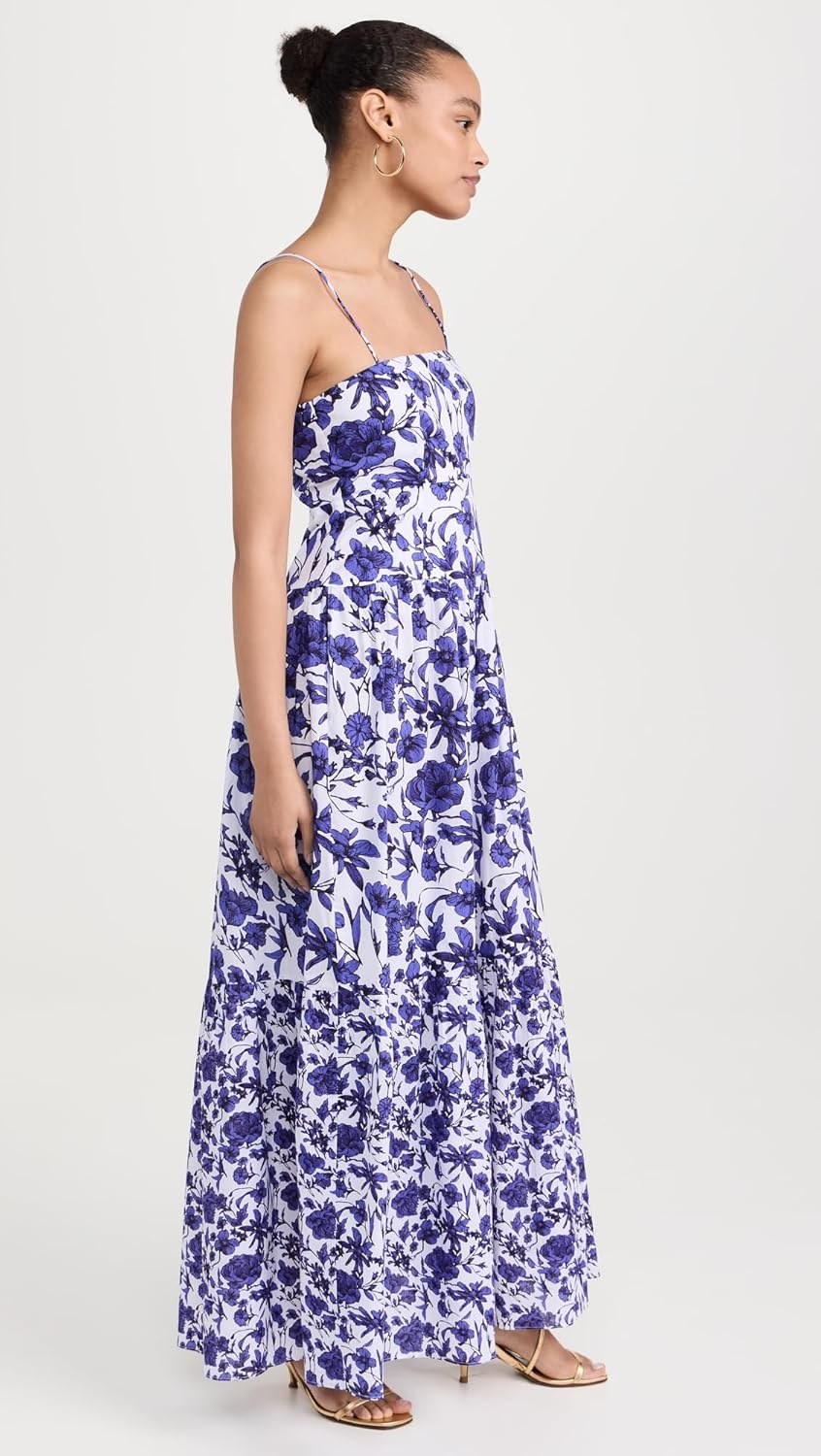 Playa Lucila Women's Square Neck Maxi Dress - Image 4