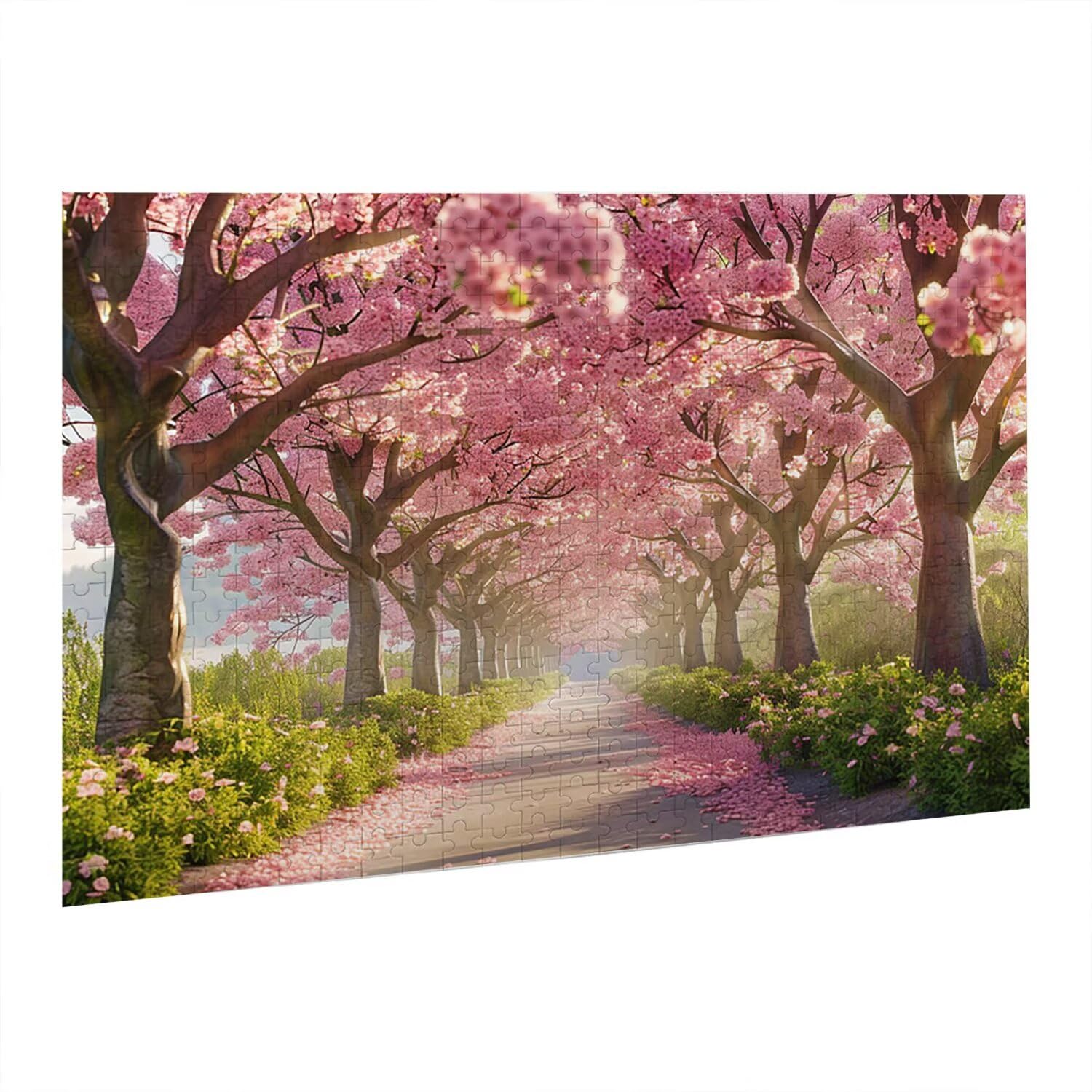 Jigsaw Puzzle, 1000 Pezzi Puzzle Classici, Rosa Puzzle Rilassamento Intelligence, Mpossibile Difficile Puzzle Impegnativo per Adulti Puzzle Gioco Familiare, Regalo per Amore Amico Parco fr0-1195