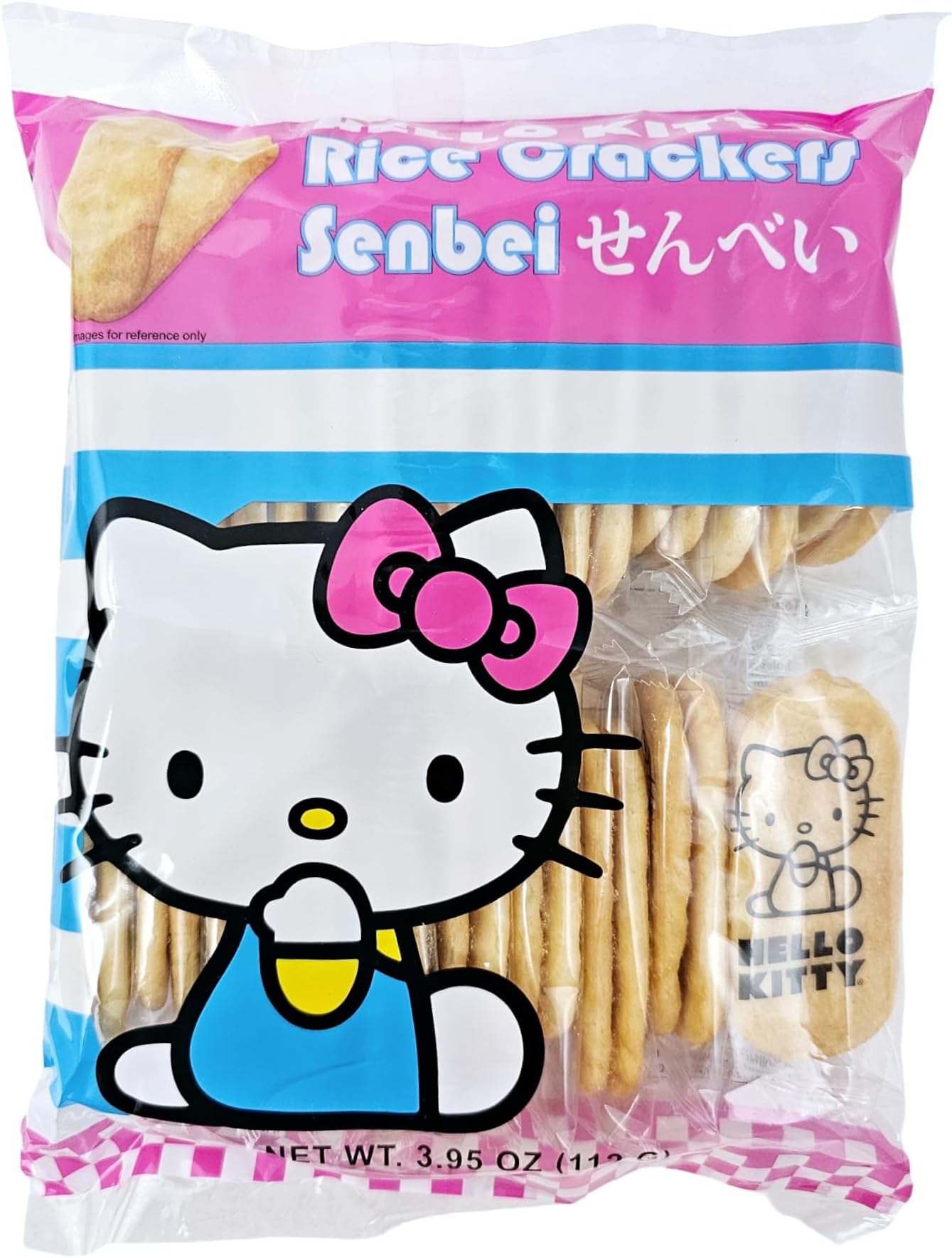 Hello Kitty Senbei Rice Crackers 112 Grams