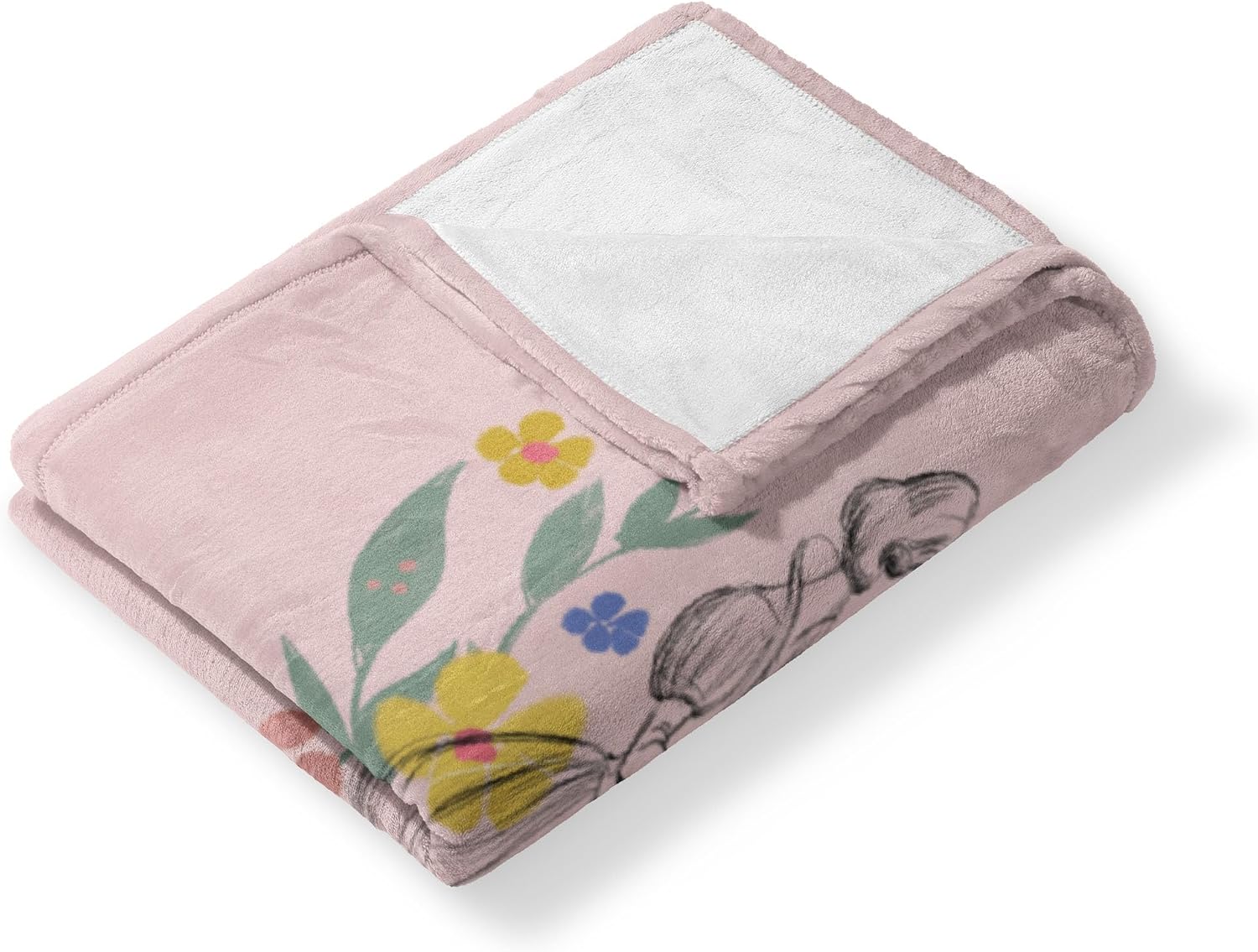Disney Snow White Woodland Snow White Silk Touch Throw Blanket, Soft for Bed, Couch, Travel, Warm Gift, 60 x 80 inches