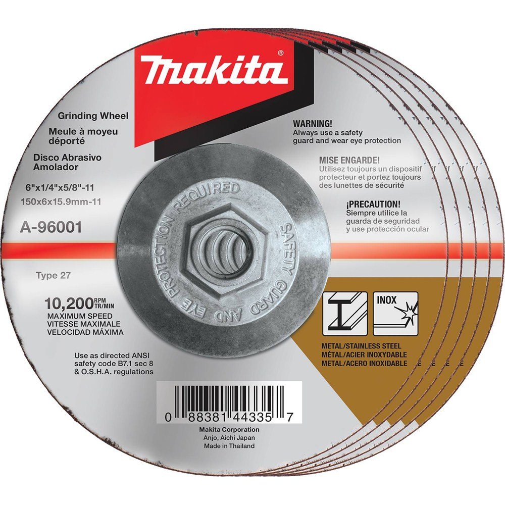 Makita 36 grano Inox de la rueda de molienda, A-96001-5